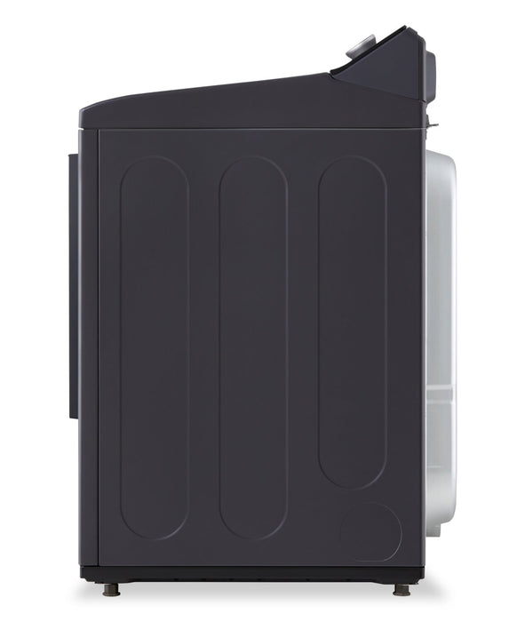 LG 7.3 Cu. Ft. Electric Dryer - Matte Black - DLE8400BE