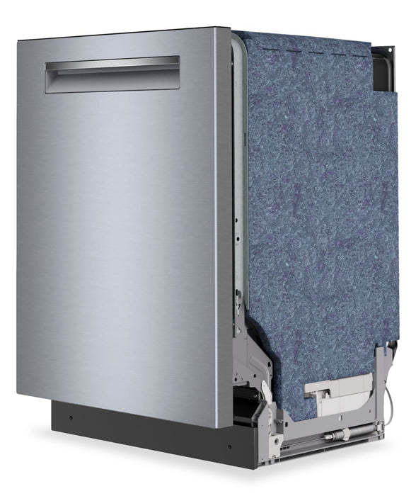 Bosch 500 Series 24” 44 dBA Built-In Dishwasher - Anti-Fingerprint Brushed Steel - SHP65DM5N