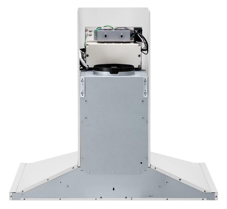 LG Studio 30\" 600 CFM Smart Wall-Mount Chimney Hood - Essence White - LSHD3080N