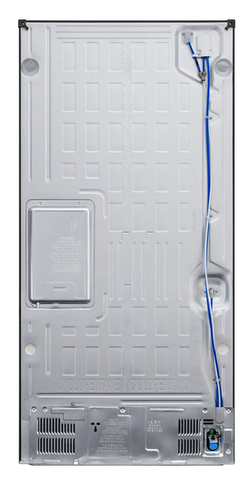 LG 33\" 25 Cu. Ft. French-Door Standard-Depth Refrigerator - Stainless Steel - LF25H6200S