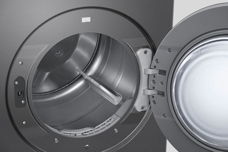 Samsung Bespoke 7.6 Cu. Ft. Electric Dryer with AI Opti Dry - Dark Steel - DV90F53AESAC