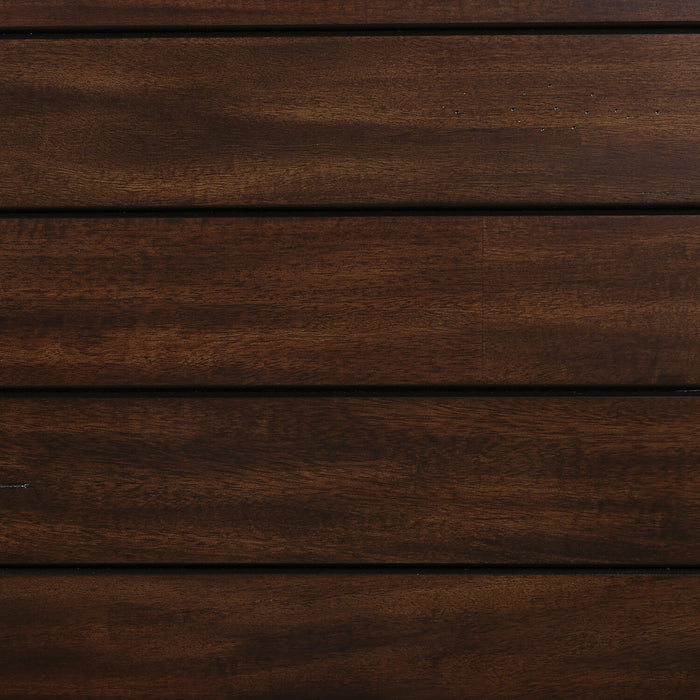 Sonoma Panel Bed with Headboard & Frame, Mango Brown - Full Size