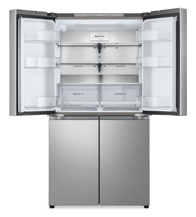 LG 36” 23.6 Cu. Ft French 4-Door Counter-Depth Refrigerator with Ice Maker - LF24C8200S