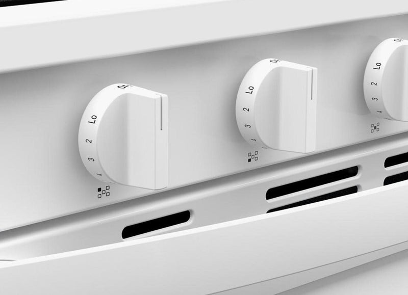 Whirlpool 5 Cu. Ft. Gas Range with Air Fry and Self-Clean - White - WFGS5030RW