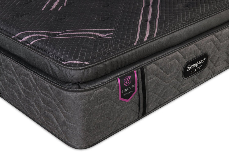 Beautyrest Black Signature Magenta Euro Pillowtop King Mattress