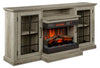 Manhasset 63\" Electric Fireplace TV Stand with Storage for TVs up to 70\" - Valley Pine