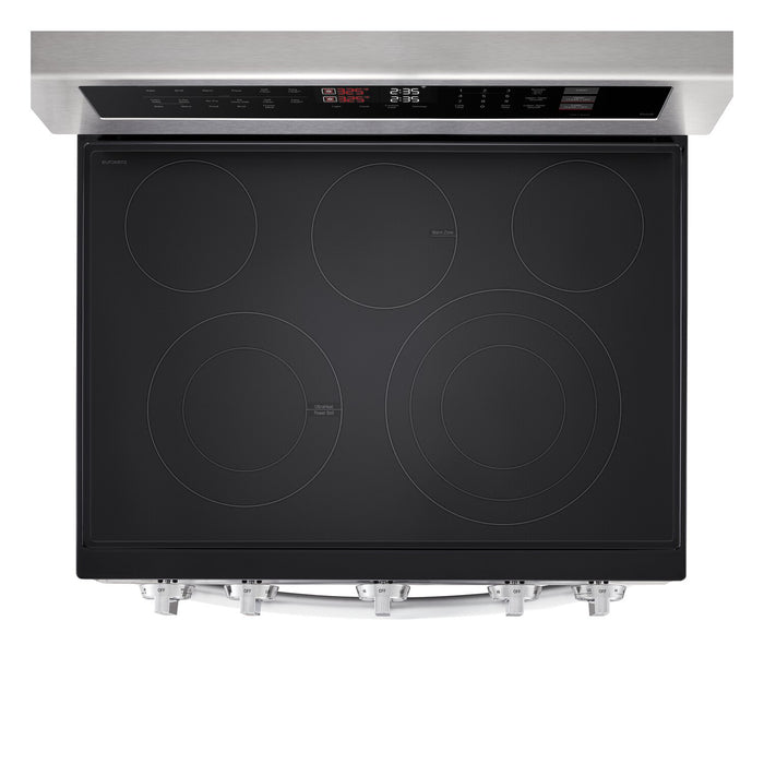 LG 7.3 Cu. Ft. Smart Double Oven Electric Range with ProBake Convection® - Stainless Steel - LDEL7324SE