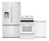 Whirlpool 3-Piece Kitchen Appliance Package – White