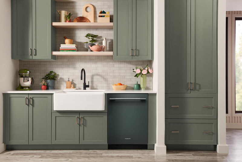 KitchenAid 24\" 44 dBA Dishwasher with 360° Max Jets™ Third Rack – Juniper - KDTS724SJP