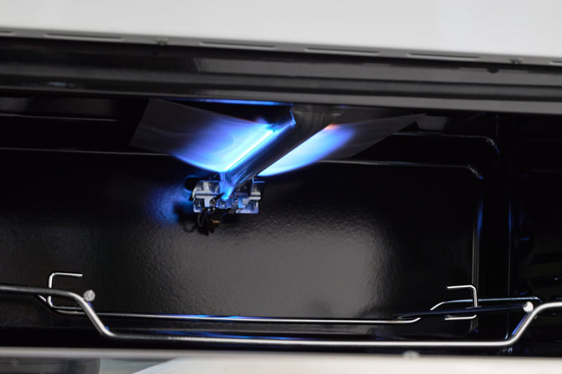 Off-Grid Classic Retro by Unique 30\" 3.9 Cu. Ft. Propane Gas Range - Marshmallow White - UGP-30CR OF2 W