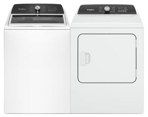 Whirlpool 5.2 Cu. Ft. Top-Load Washer with Built-In Faucet and 7 Cu. Ft. Electric Dryer