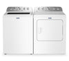 Maytag 5.4 Cu Ft. Top Load Washer with Pet Pro and 7.0 Cu Ft. Gas Dryer – White