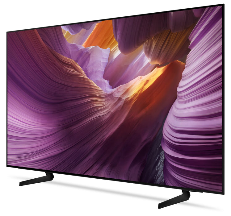 SAMSUNG 77\" S85F OLED 4K UHD Vision AI Smart Tizen OS TV (QN77S85FAFXZC) - 2025 Model
