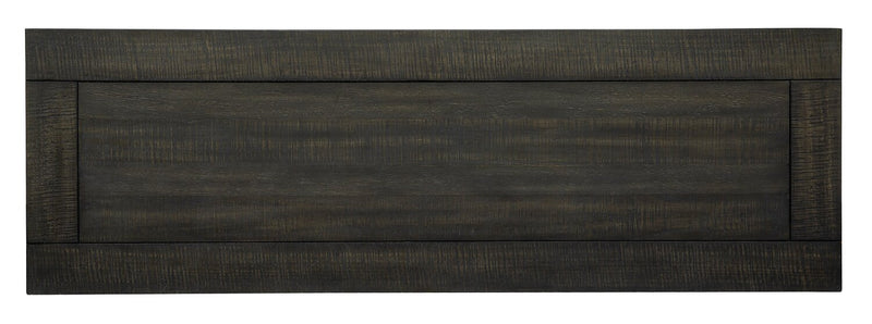 Hanson 50” Traditional Pine Sofa Table with Storage - Graphite