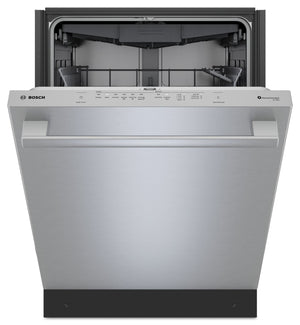 Bosch 800 Series 24'' Smart Dishwasher with Third Rack - Anti Fingerprint Stainless Steel - SHX78DM5N