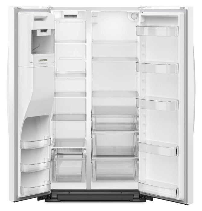 Whirlpool 36\" 28.7 Cu. Ft. Side-by-Side Refrigerator - White - WRSF5536RW