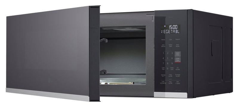 LG 1.3 Cu. Ft. Smart Low-Profile Over-the-Range Microwave Oven - MVEF1323F
