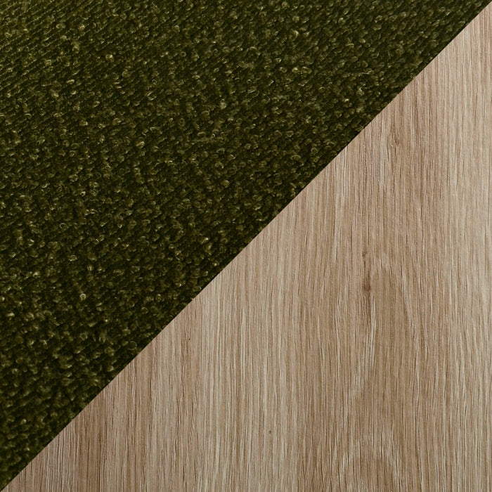 Joss 5pc Dining Set with Table & 4 Chairs - 63-86.5\"W Butterfly Extension, Metal  - Natural/Green