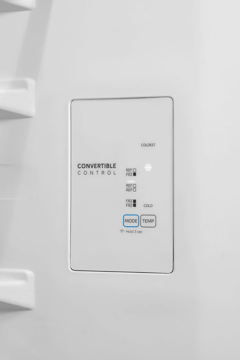 Midea 20 Cu. Ft. 3-in-1 Convertible Refrigerator-Freezer - Stainless Steel - MRU21C7BST