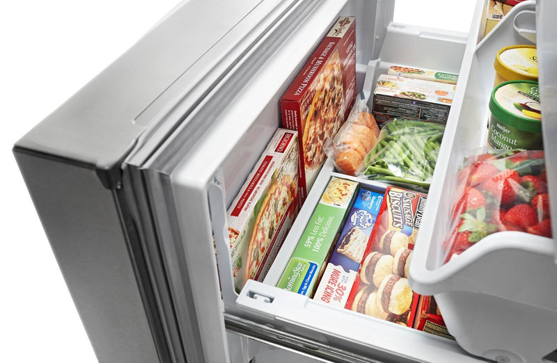 Whirlpool 36\" 23.8 Cu. Ft. Counter-Depth French-Door Refrigerator - Stainless Steel - WRFC9636RZ