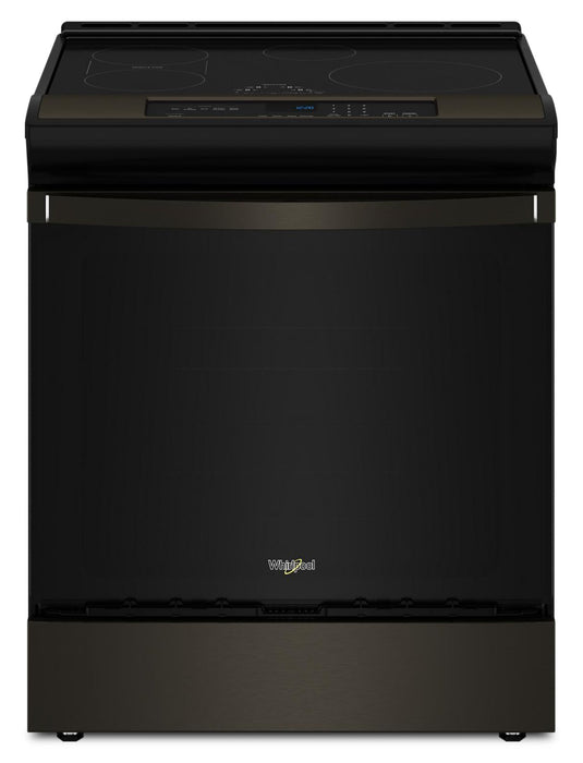 Whirlpool 6.4 Cu. Ft. Induction Range with No Preheat Air Fry - Black Stainless Steel - WSIS5030RV