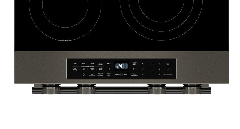 KitchenAid 30\" 5.3 Cu. Ft. Electric Range – Black Ore - YKSES530SBE