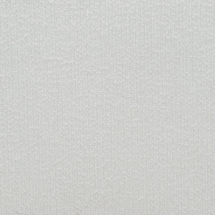 Luna Upholstered Wingback Bed in White Fabric - Queen Size