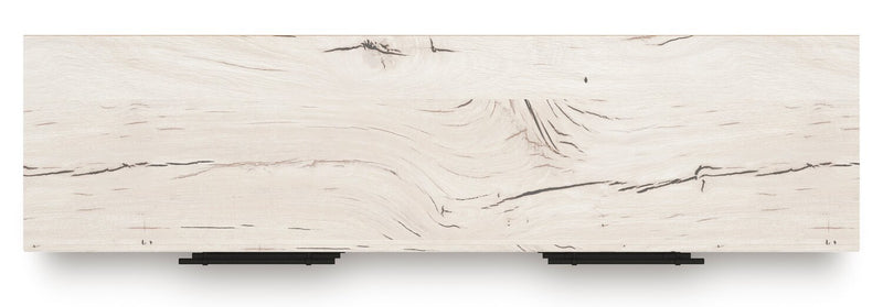 Derekson Bedroom 6-Drawer Dresser, 58.7\"W x 36.5\"H - Rustic White