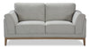 Valley 67.7\" Fabric Loveseat with Rubberwood Base and Legs - Sand
