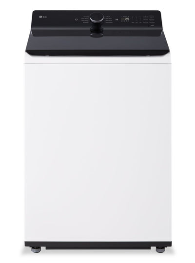 LG 6.3 Cu. Ft. Smart Top-Load High-Efficiency Washer - White - WT8400CW | Laveuse intelligente haute efficacité LG à chargement par le haut de 6,3 pi³ - blanche - WT8400CW