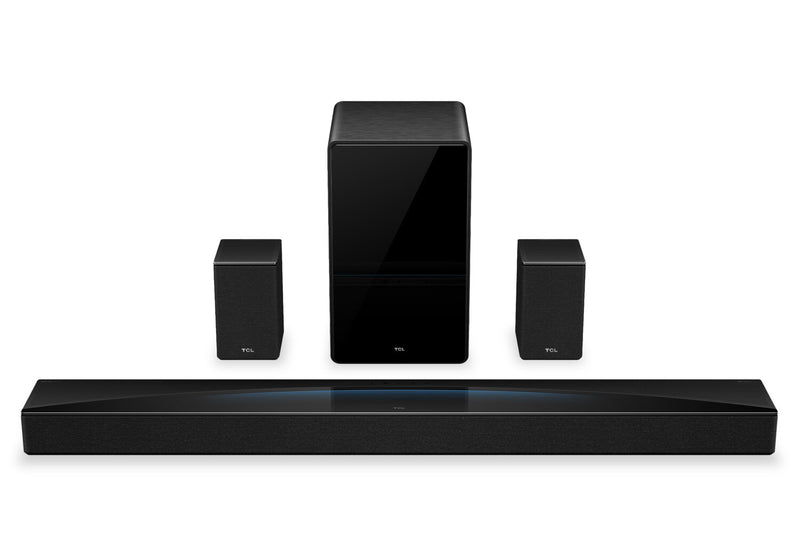 TCL Q85H Q-Class 7.1.4 Channel 860W Soundbar with Wireless Subwoofer & Surround Speakers (Q85H)