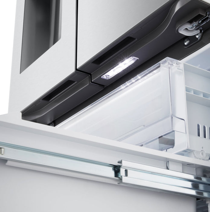 LG 33\" 25 Cu. Ft. French-Door Refrigerator with Dual Ice Makers - Stainless Steel - LF25S6330S