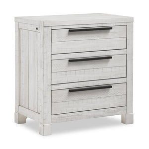 Haven Bedside 3-Drawer Nightstand with USB Port, 26