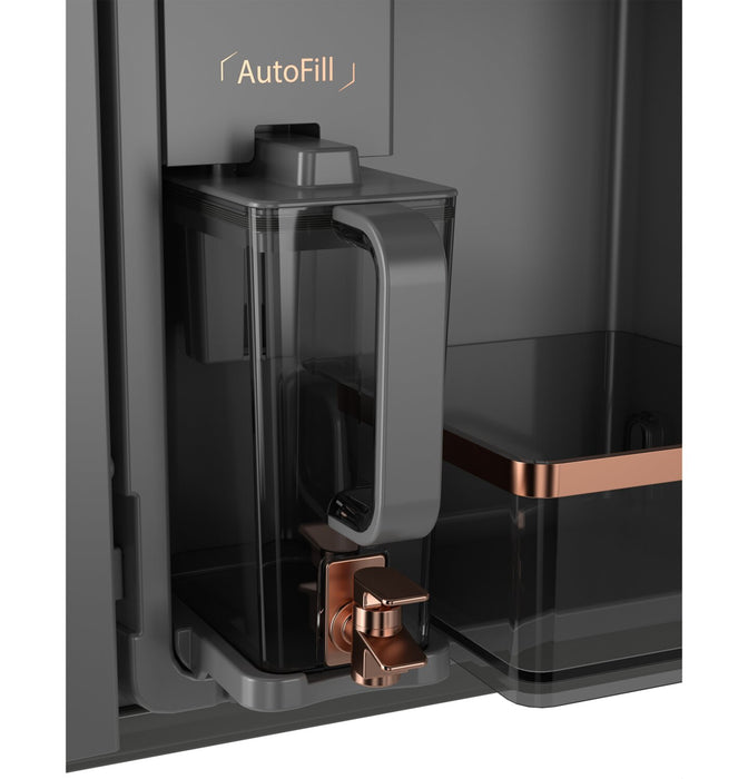 Café 36” 23.2 Cu. Ft. Smart Counter-Depth 4-Door French Door Refrigerator – Matte White - CJE23DP4WW2