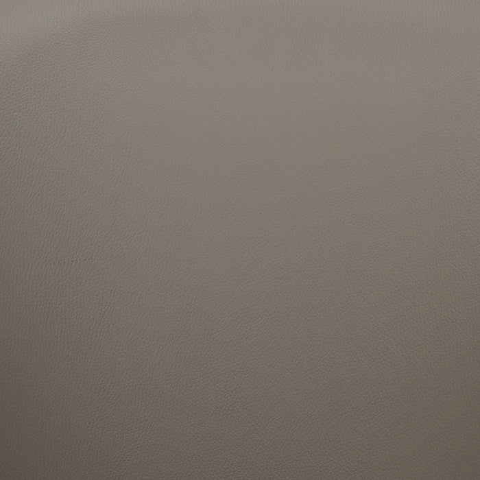 Nash Counter-Height Stool with Swivel Seat, Vegan Leather Fabric, Metal - Taupe