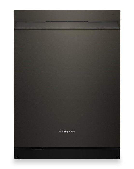 KitchenAid 24\" 44 dBA Dishwasher with 360° Max Jets™ Third Rack – Black Ore - KDPS624SBE