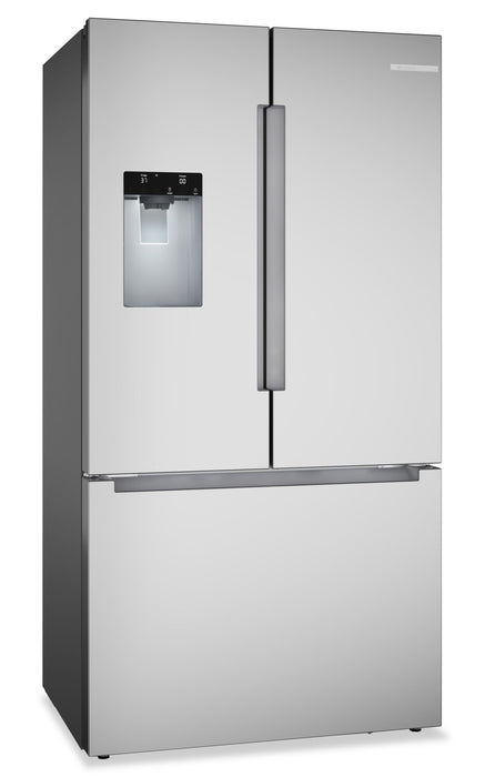 Bosch 36'' 21.6 Cu. Ft French Door Refrigerator – Fingerprint Resistant Stainless Steel - B36CD10ENS