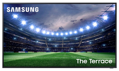 SAMSUNG 55" The Terrace Neo QLED 4K Neo Quantum HDR+ 120Hz IP56 Rated Outdoor Smart TV (QN55LST7DAFXZC) | Téléviseur intelligent Neo QLED La Terrasse de Samsung 4K de 55 po à 120 Hz avec Neo Quantum HDR+ coté IP56 pour l’extérieur (QN55LST7DAFXZC)