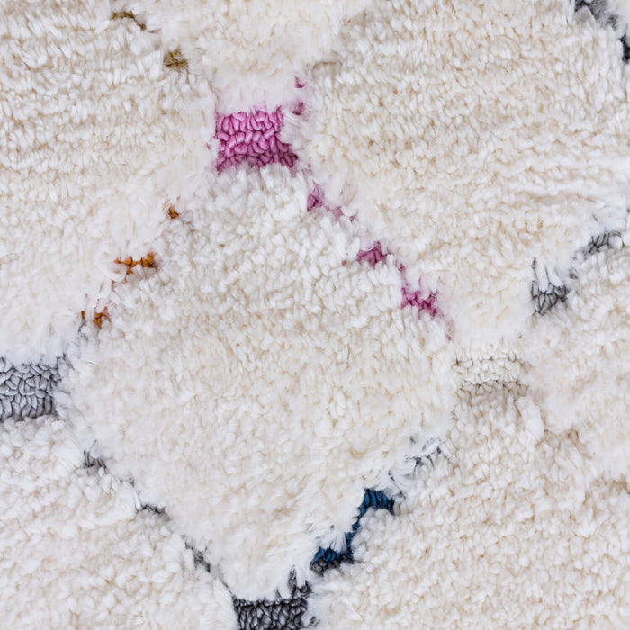 Robin Multi-Colour Moroccan Shag Area Rug - 6'7\" x 9'6\"