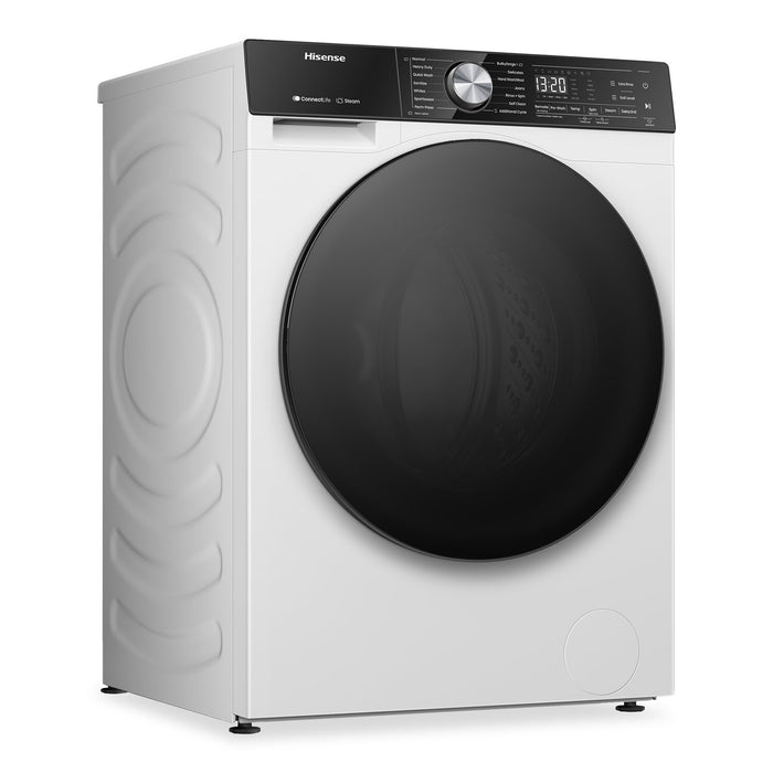 Hisense 24\" 3.1 Cu. Ft. Front Load Washer with Steam Wash - White - WF5S2845BW
