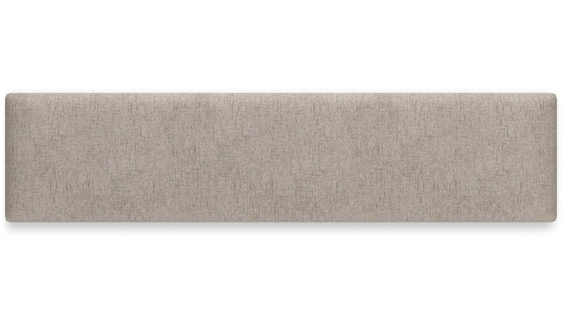 Archer Counter-Height Dining Bench with Fabric Seat, 72\"W - Light Brown