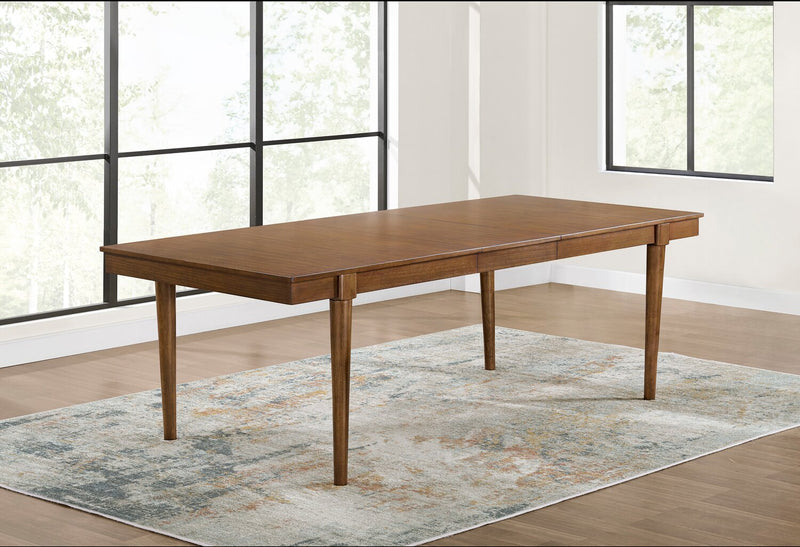 Ember Dining Table, 74-92\"W - Brown