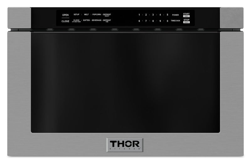 Thor Kitchen 24\" 1.2 Cu. Ft. Built-In Microwave Drawer - TMD2402