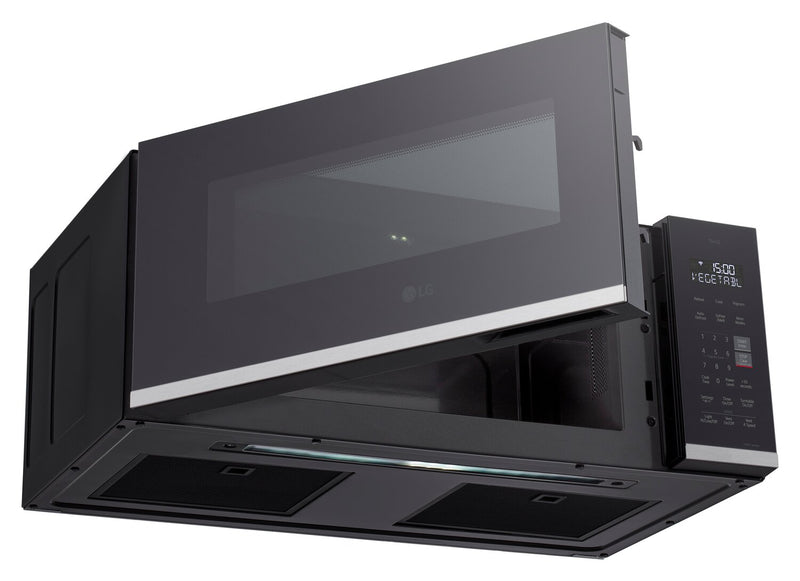 LG 1.3 Cu. Ft. Smart Low-Profile Over-the-Range Microwave Oven - MVEF1323F
