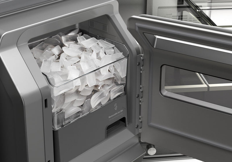 KitchenAid 36\" 26.2 Cu. Ft. French-Door Refrigerator - PrintShield Stainless - KRMF536RPS