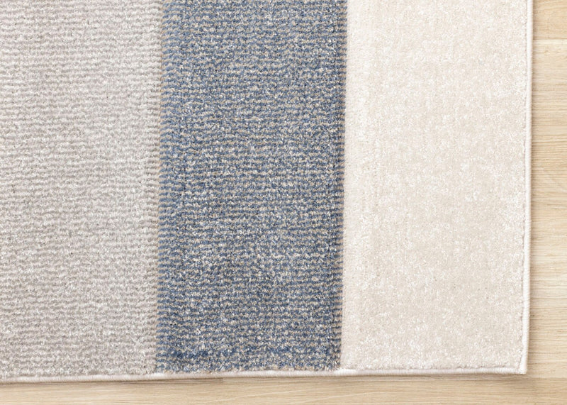 Farrah Blue Grey Area Rug - 5'3\" x 7'7\"