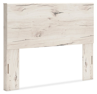 Derekson Panel Headboard, Rustic White - Queen Size | Tête de lit à panneaux Derekson, blanc rustique - format grand lit