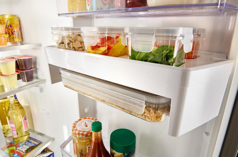 Whirlpool 36\" 21 Cu. Ft. Side-by-Side Refrigerator - Fingerprint-Resistant Stainless - WRSC6536RZ