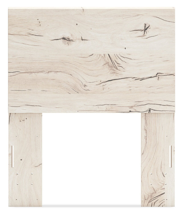 Derekson Panel Headboard for Kids, Rustic White - Twin Size