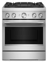 KitchenAid 4.1 Cu. Ft. Dual Fuel Range with No Preheat Air Fry Mode – Stainless Steel - KFDS930SSS\t